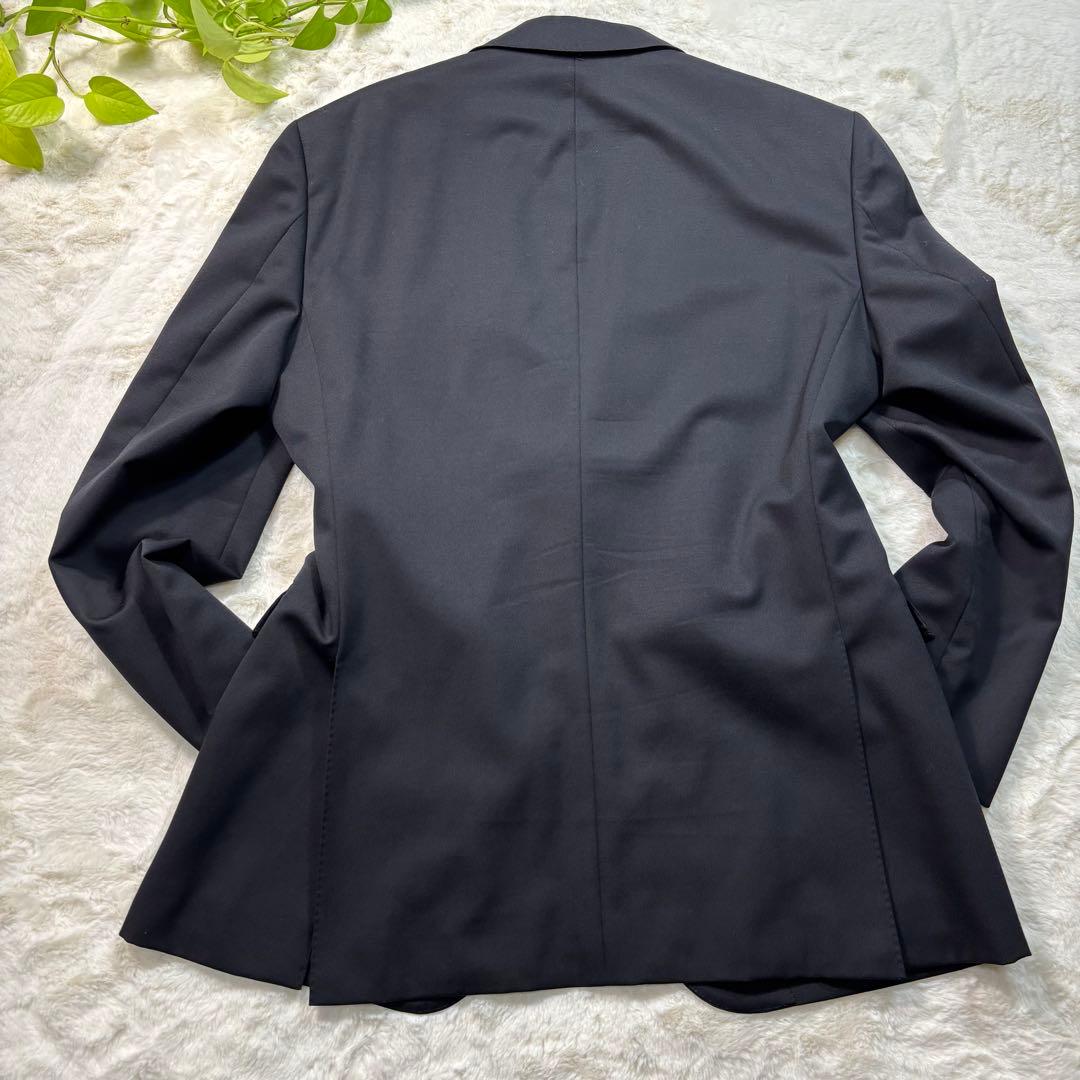 BURBERRY BLACK LABEL黒 2B 38LメンズSuper100'