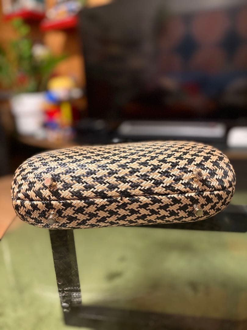 和装バッグ　サンパギータ　カゴバッグ