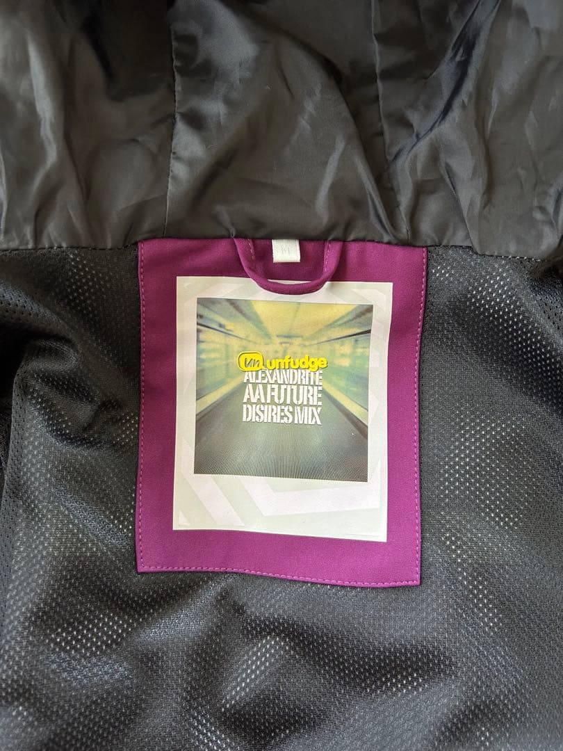 unfudge AA コラボ スノーボード ウェア 紫/紺 M アンファッジ