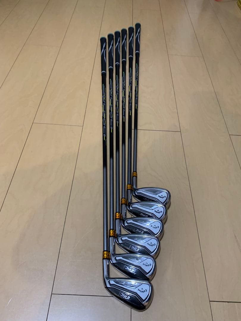 キャロウェイ EPIC FORGED STAR アイアンセットカーボンRシャフト