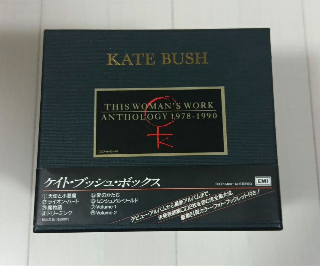 ケイト・ブッシュ ボックス 1978-1990 美品