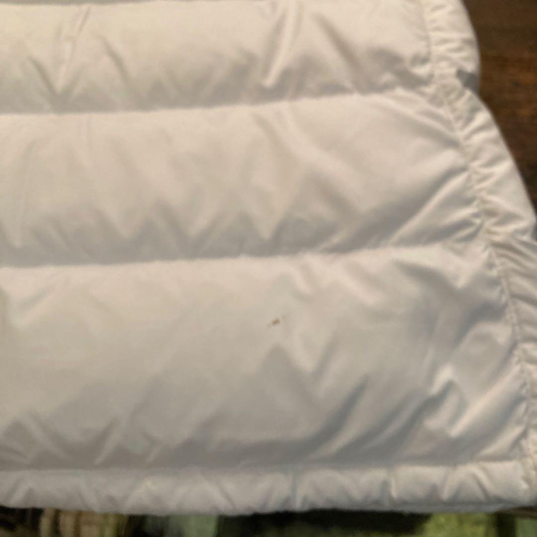 THE NORTH FACE 700フィル ダウンベスト 白 ホワイト ヌプシ