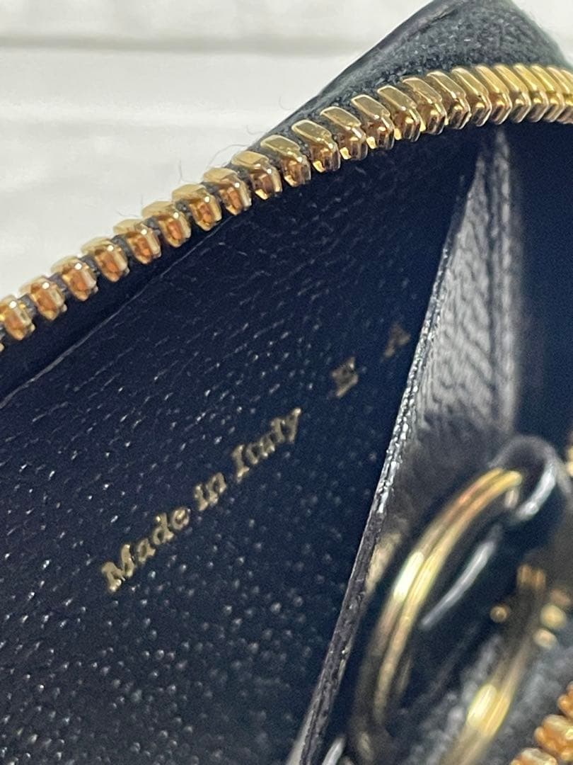 【良品】Valextra ヴァレクストラ　ジップキーホルダー　匿名配送❤︎