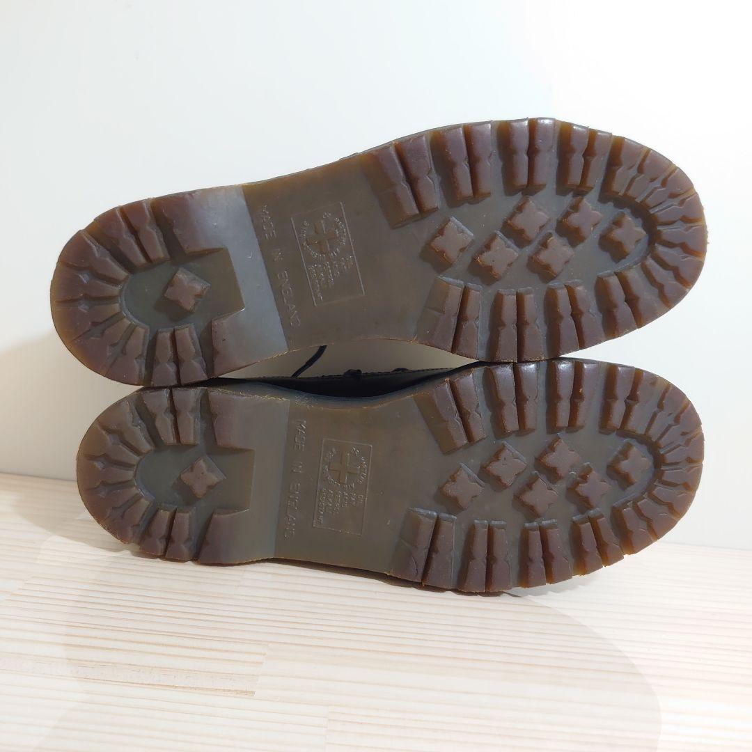 ★希少★美品★ドクターマーチン　ウイングチップ厚底　白黒　イギリス製　size９