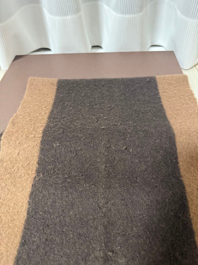 Louis Vuitton マフラー ブラウン ブラック