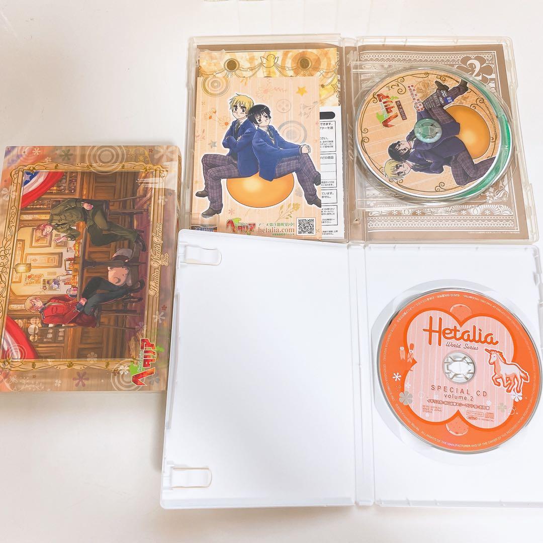 【アニメイト限定版】ヘタリア World Series DVD 全巻
