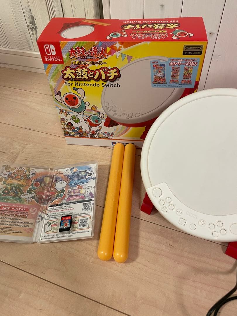 Switch 太鼓の達人 太鼓とバチ ソフト セット