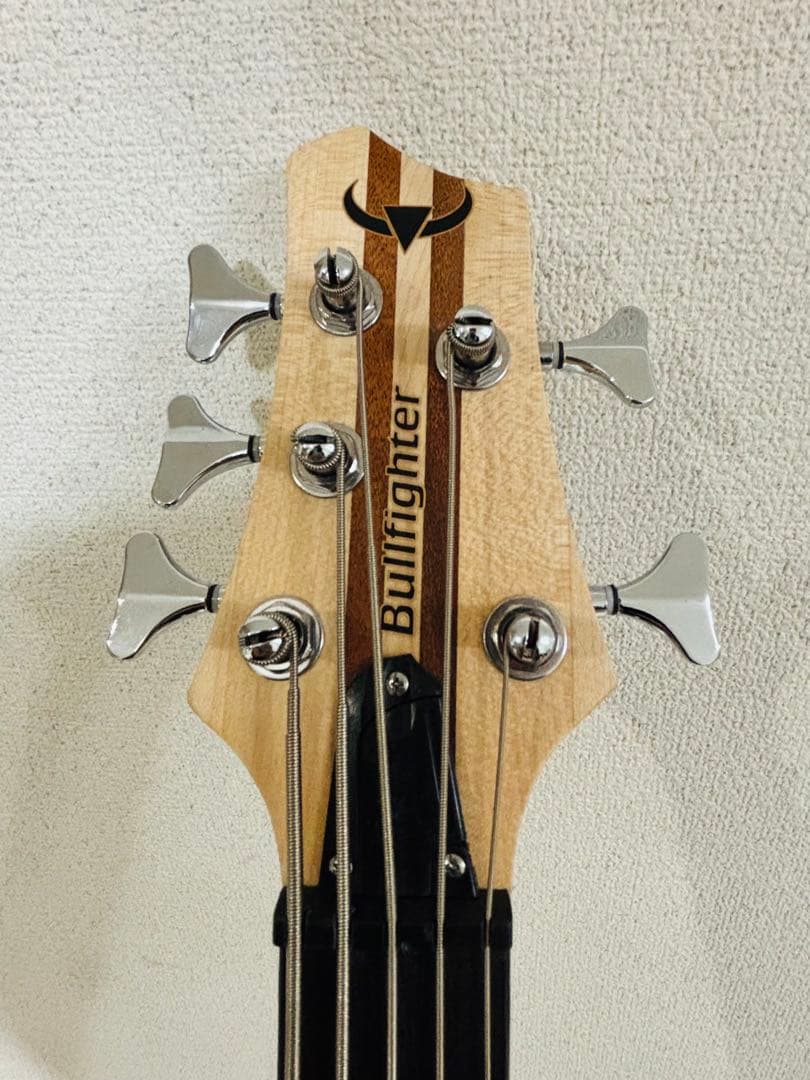 bullfighter 5弦ベースアクティブPU おまけつき！ ほぼ新品！