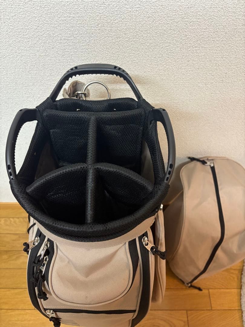 【JACK BUNNY!!】ゴルフ５限定 ジャックバニー キャディバッグベージュ