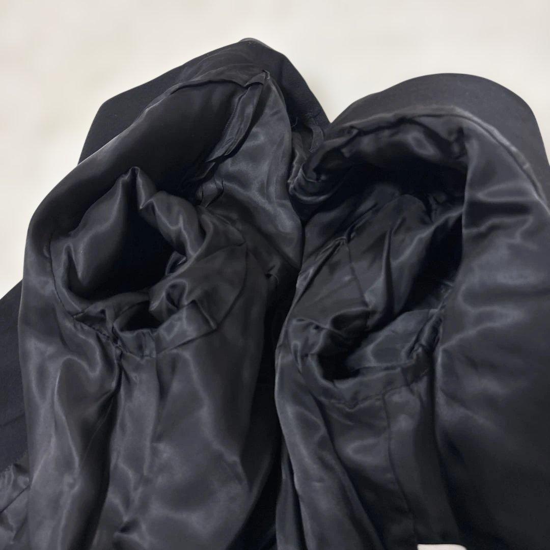 片桐トリココムデギャルソン　テーラードM 黒　ウール　3ボタン