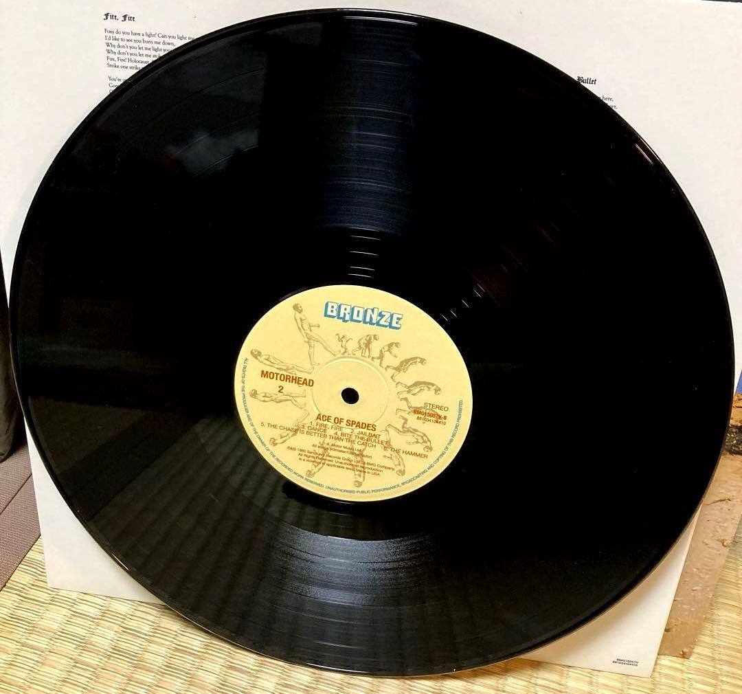 Motörhead Ace of Spades モーターヘッド レコード LP