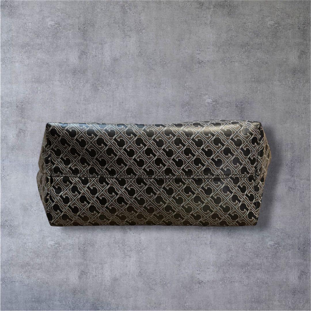 【極美品・希少】ゲラルディーニ リナシメント トートバッグ 総柄 舟型 バッグ