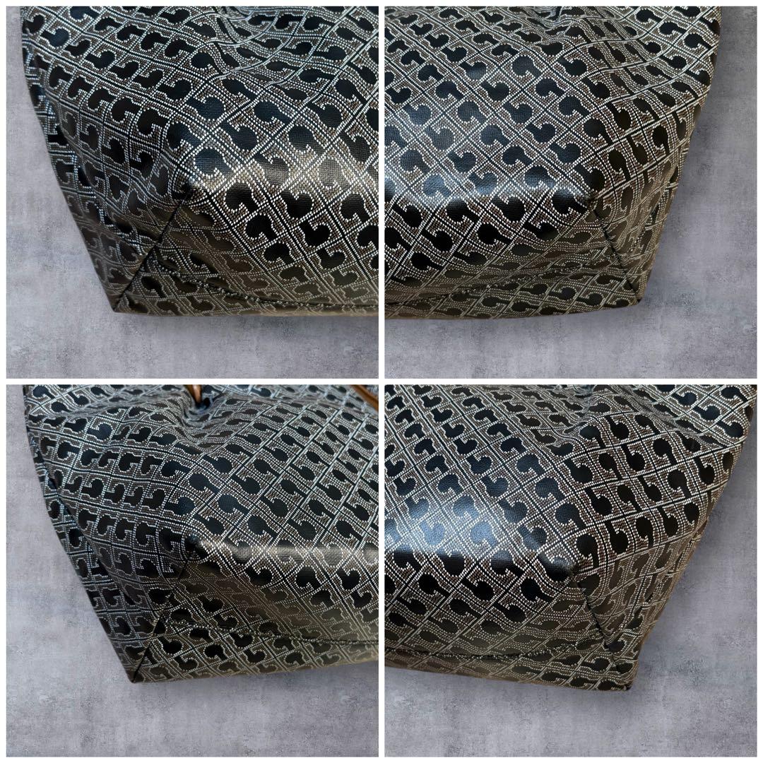 【極美品・希少】ゲラルディーニ リナシメント トートバッグ 総柄 舟型 バッグ