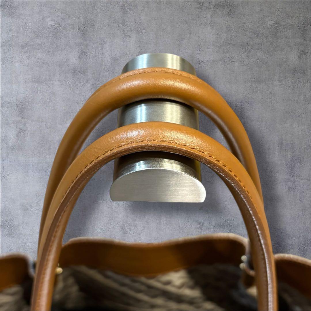 【極美品・希少】ゲラルディーニ リナシメント トートバッグ 総柄 舟型 バッグ