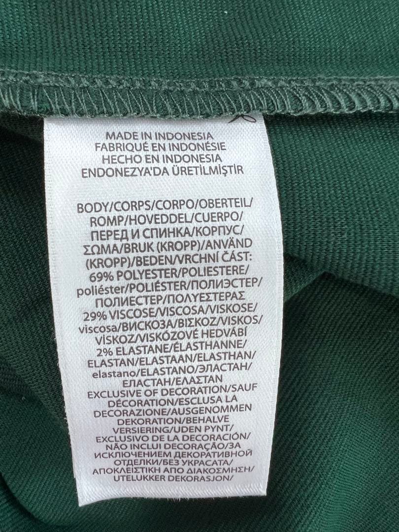 ラルフローレン　緑×黒　ノースリーブ チェック柄 ワンピース　サイズ120cm