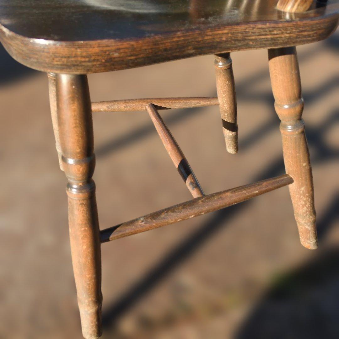 ブレースバックチェア② ウィンザー ダイニング ヴィンテージ レトロ