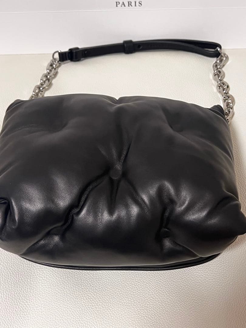 メゾンマルジェラ グラムスラム　フラップ　スモール　ショルダーバッグ