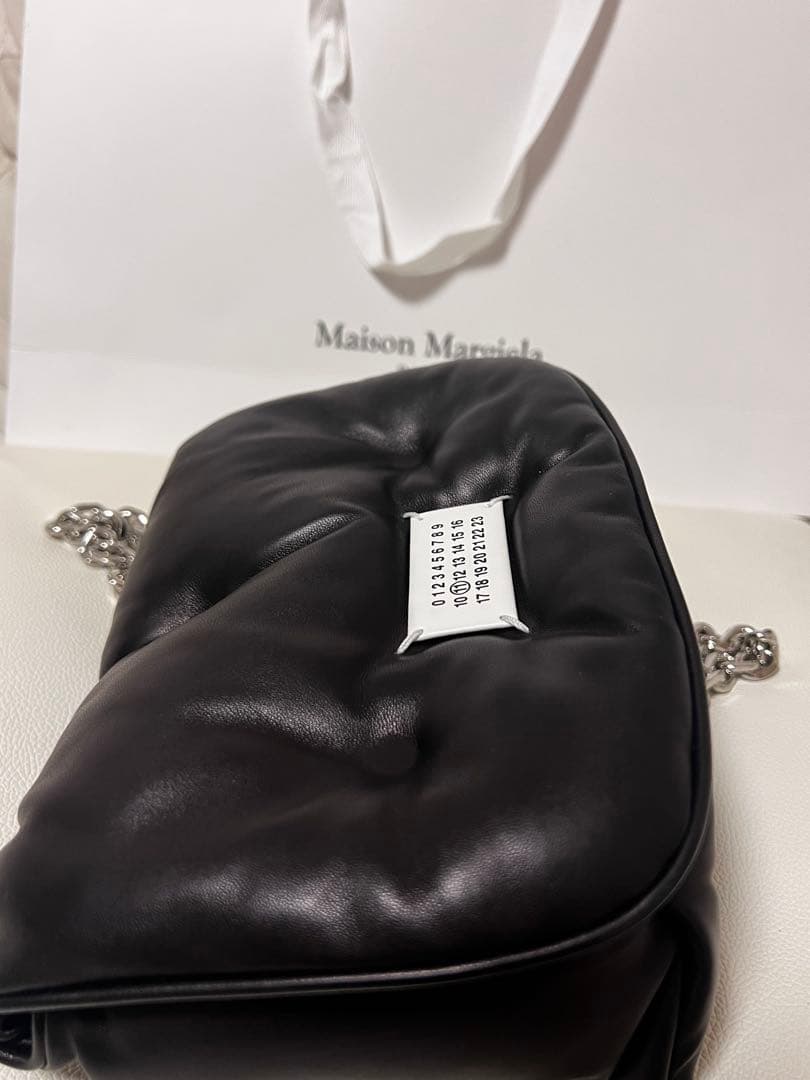 メゾンマルジェラ グラムスラム　フラップ　スモール　ショルダーバッグ