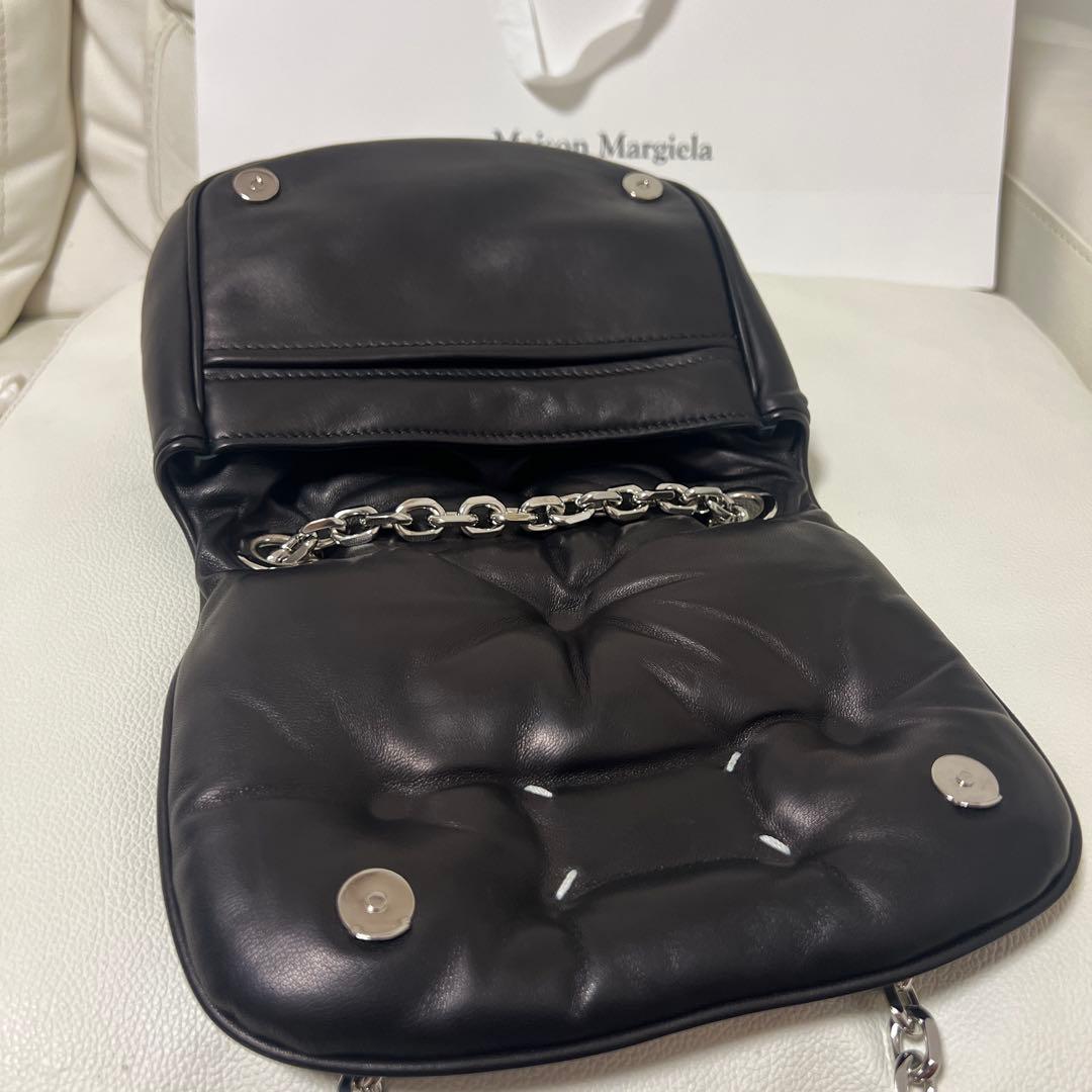 メゾンマルジェラ グラムスラム　フラップ　スモール　ショルダーバッグ