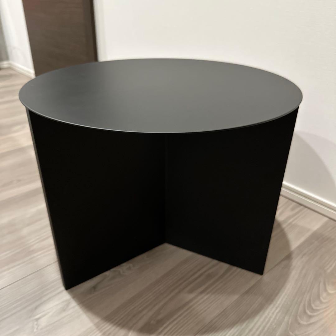 HAY SLIT TABLE ROUND スリットテーブル　ローテーブル　黒