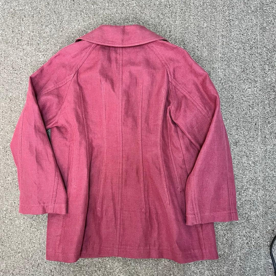 むらちゃんオーラリー 定価63.800円 リネン混　ダブルハーフコート