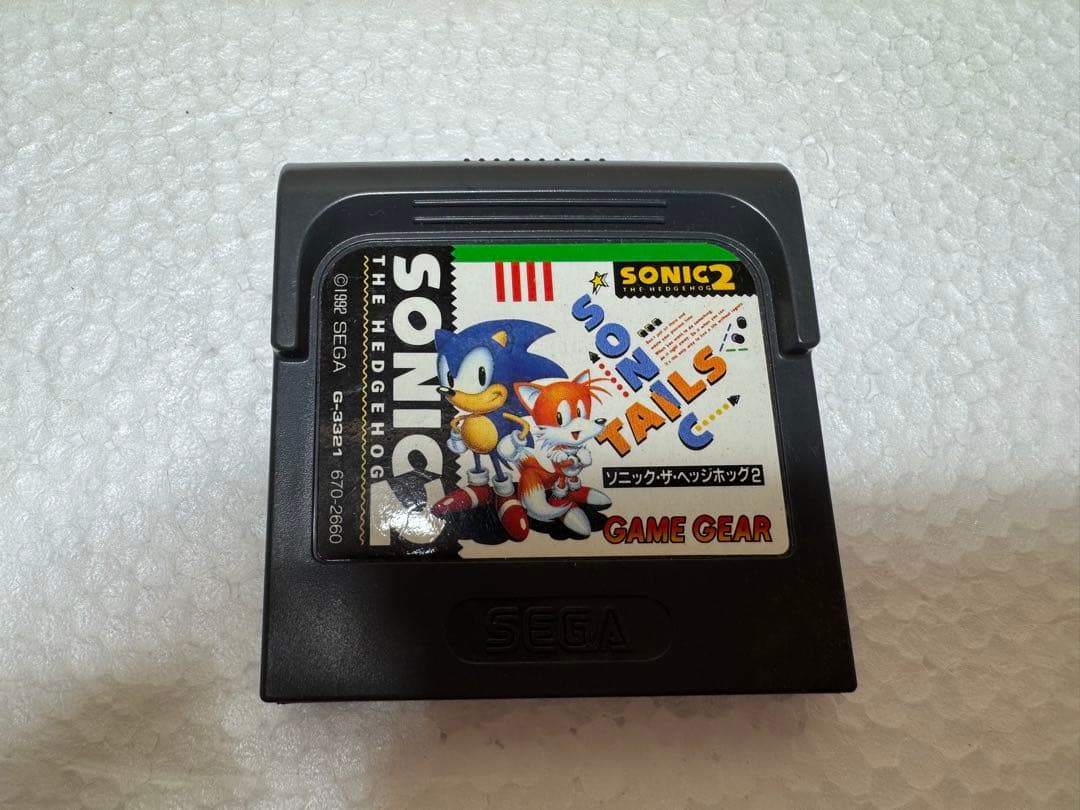 SEGA ゲームギア 本体・カセット セット 動作未確認