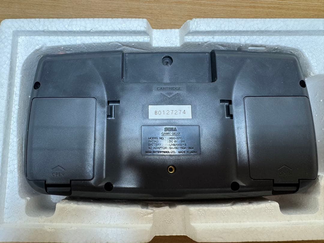 SEGA ゲームギア 本体・カセット セット 動作未確認