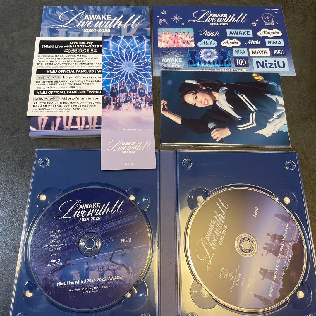 ミュージック NiziU AWAKE Live with U 2024-2025
