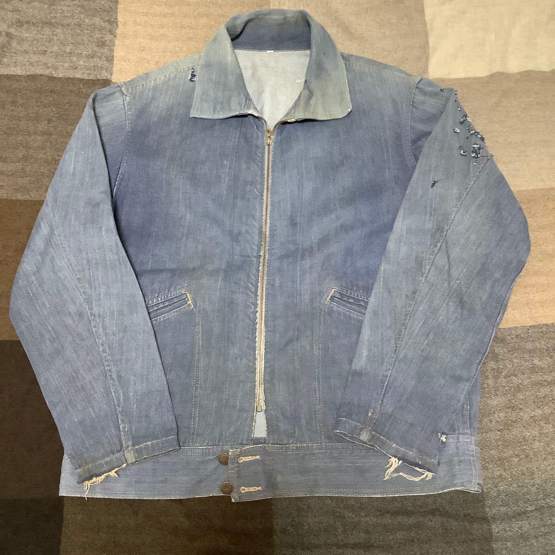 昭*和様 50s 60s vintage デニムジャケット 91-b