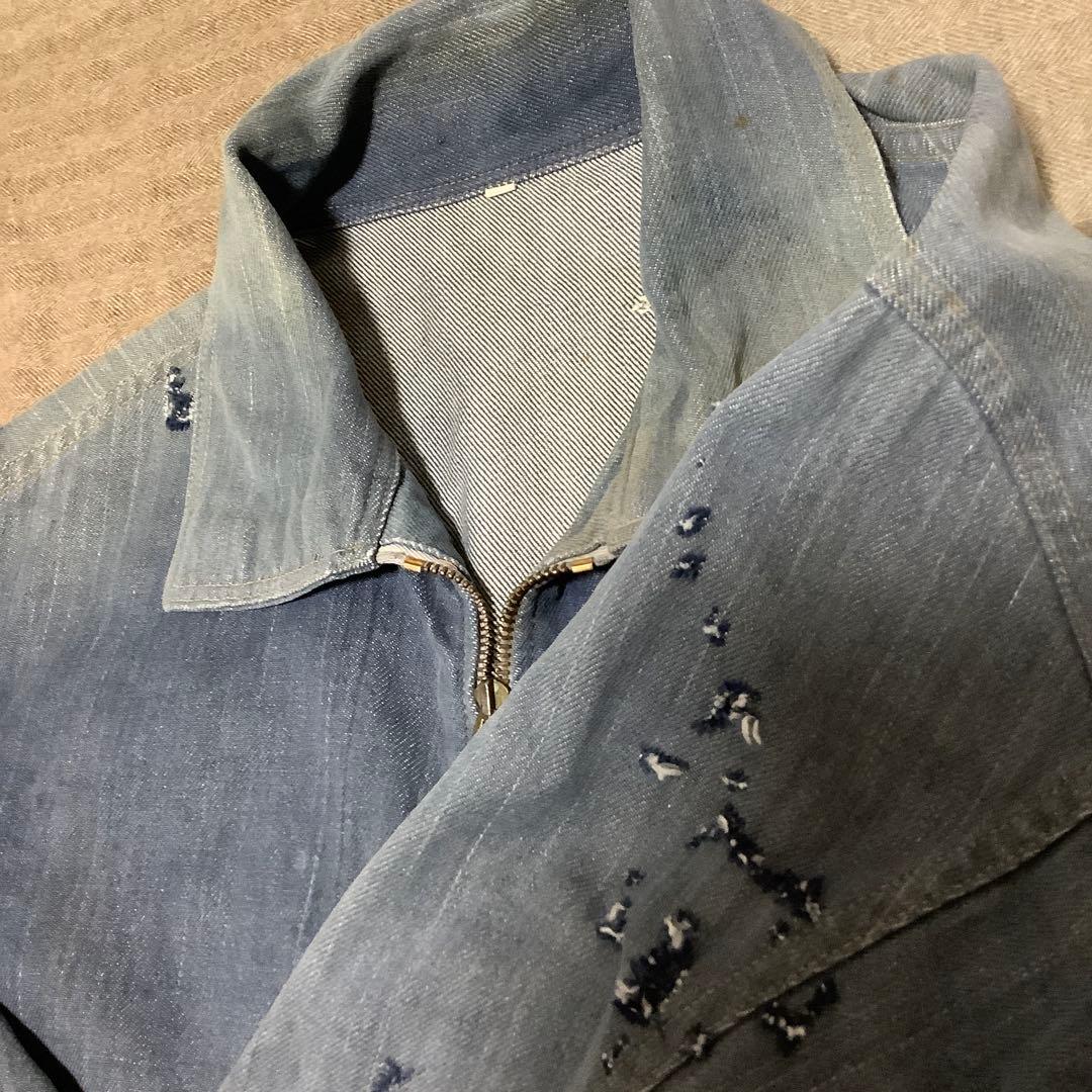 昭*和様 50s 60s vintage デニムジャケット 91-b