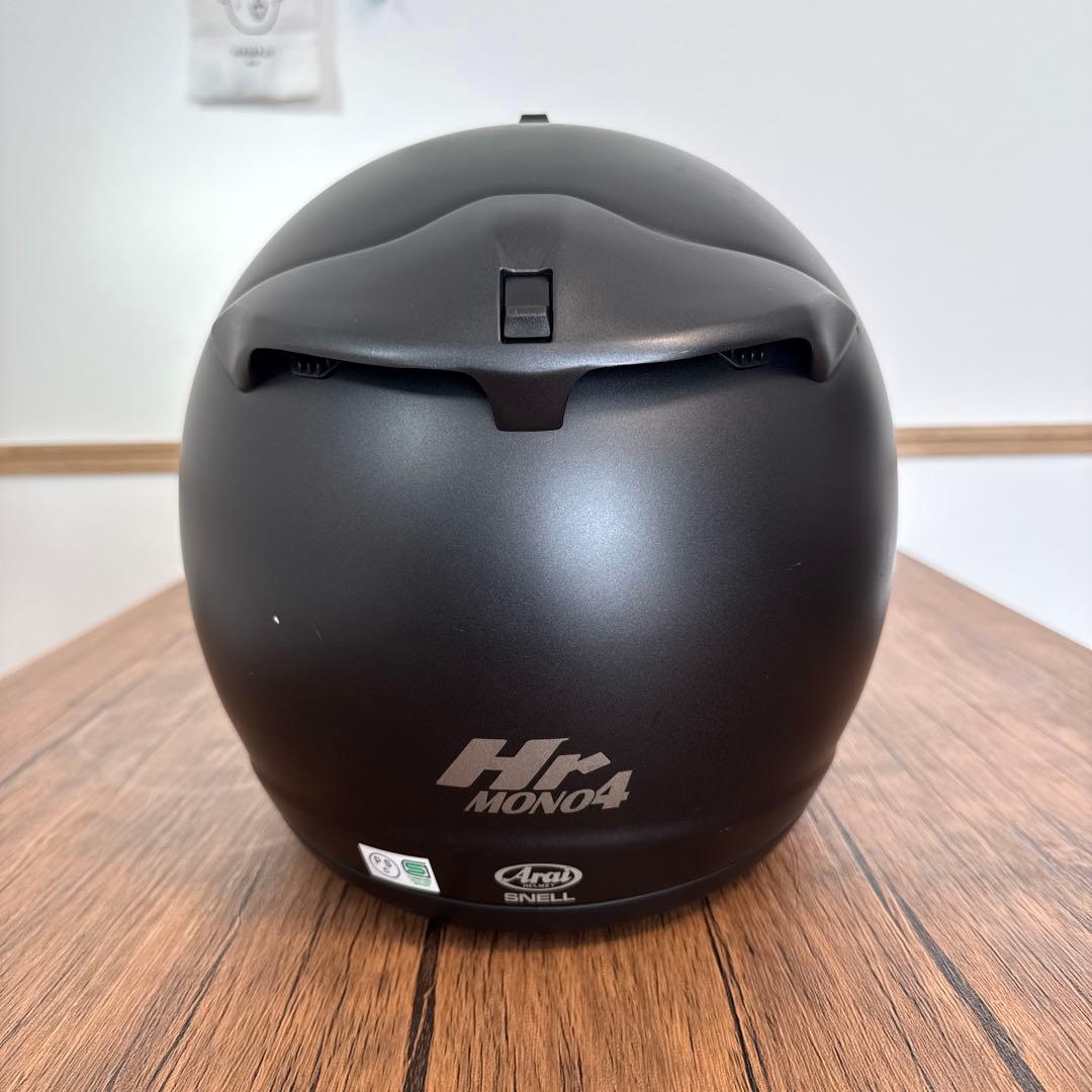 Arai バイク用ヘルメット HR-MONO4 Lサイズ(59-60cm)