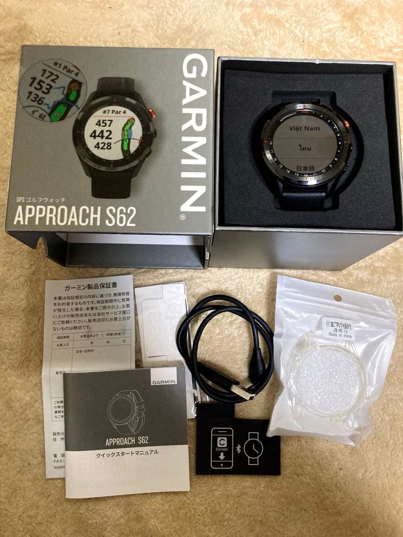 ガーミン S62 アプローチ　ゴルフ　garmin 超美品