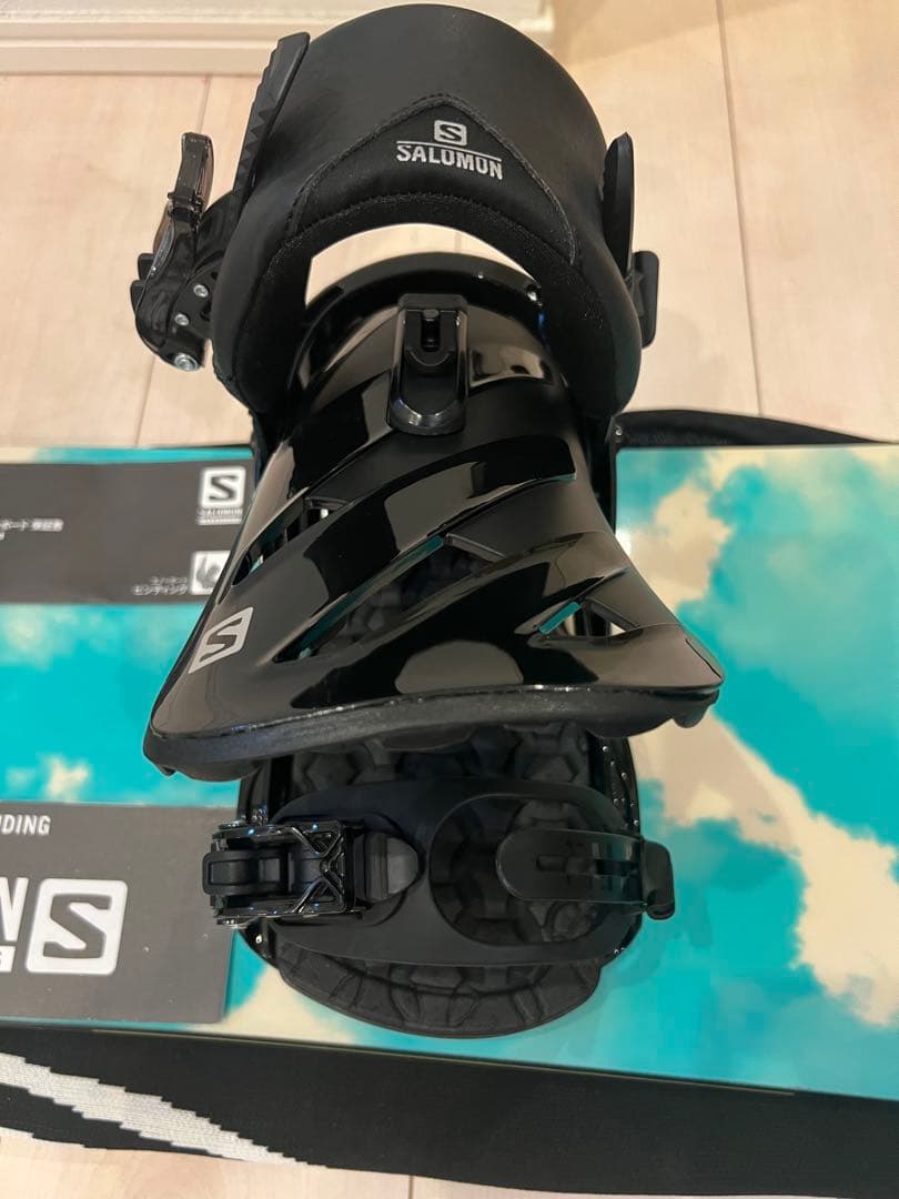 SALOMON 【12/25まで限定送料込み】板＆未使用のバインディング セット
