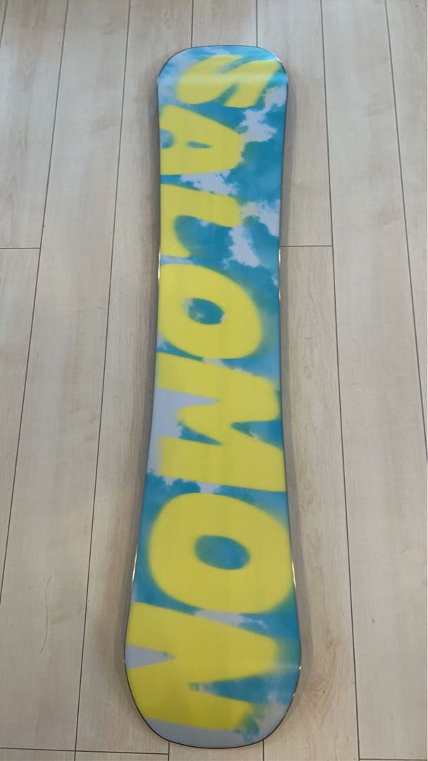 SALOMON 【12/25まで限定送料込み】板＆未使用のバインディング セット