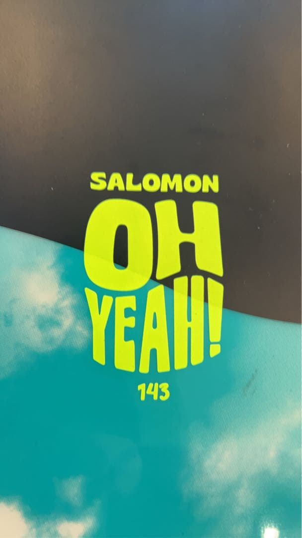 SALOMON 【12/25まで限定送料込み】板＆未使用のバインディング セット