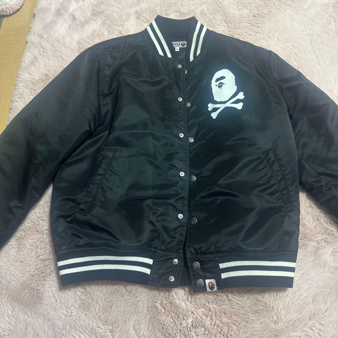 A BATHING APE スタジャン M ブラック