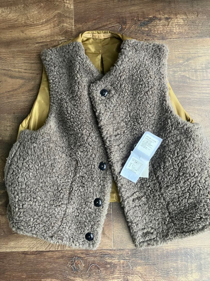 45R ウールボア×ナイロンのベスト　Mサイズ