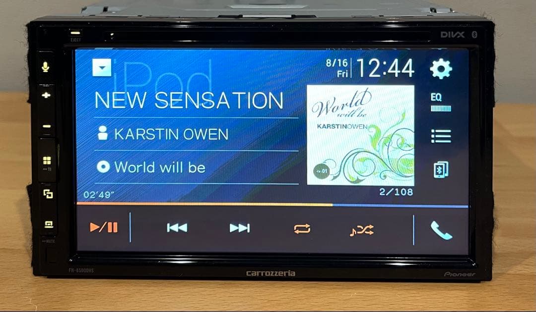 Carrozzeria FH-8500DVS ND-BC8IIバックカメラ {L