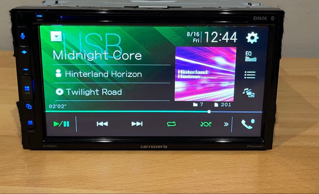 Carrozzeria FH-8500DVS ND-BC8IIバックカメラ {L