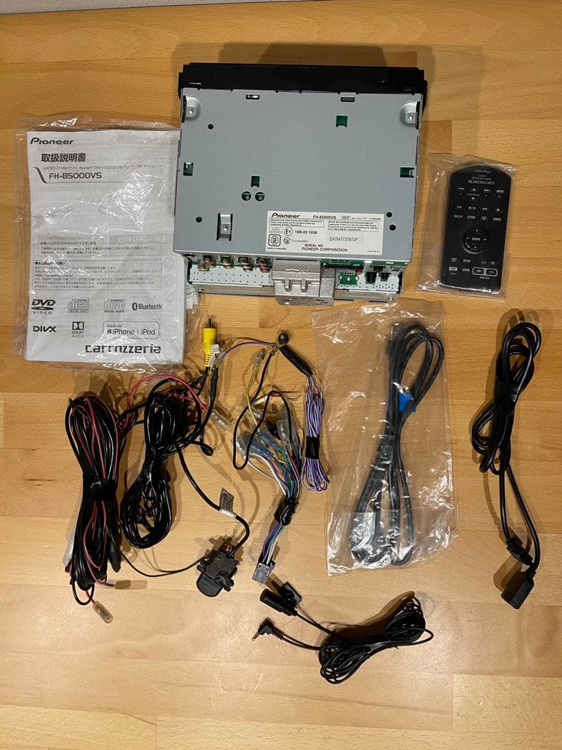 Carrozzeria FH-8500DVS ND-BC8IIバックカメラ {L