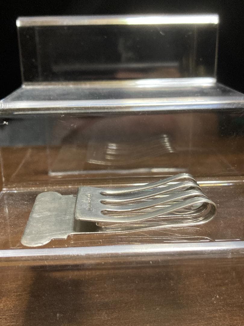 ブルガリ スリットグリル マネークリップ ビルクリップ シルバー925