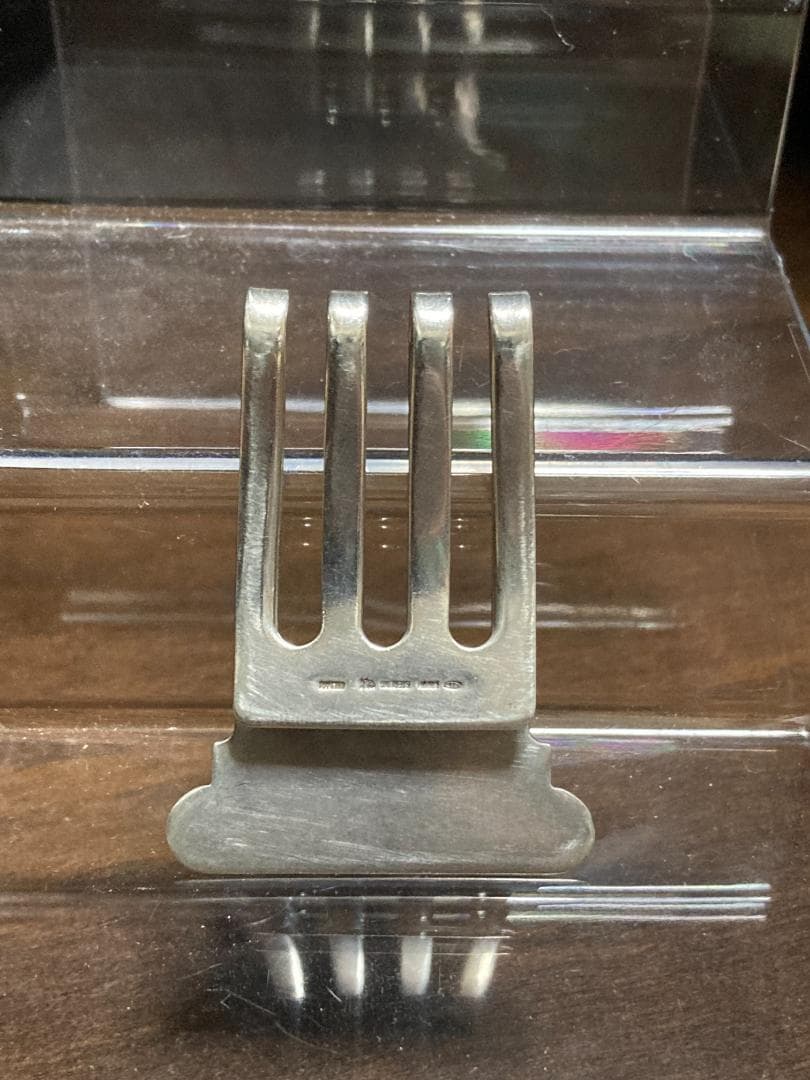 ブルガリ スリットグリル マネークリップ ビルクリップ シルバー925