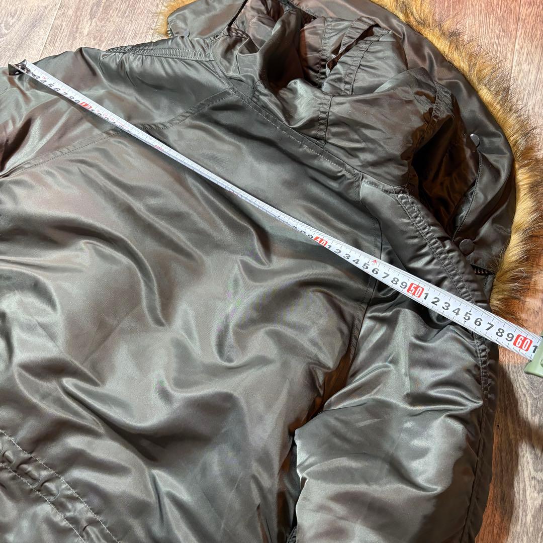 ❤️極美品❤️アルファインダストリーズ❤️N-3B❤️フライトジャケットM ミリタリー