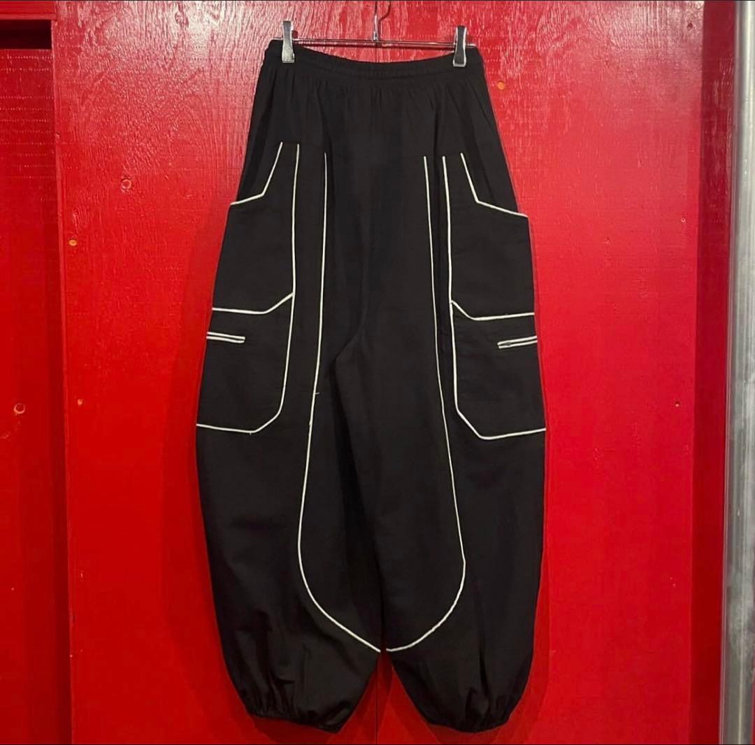 Nepal Trance Pants 黒 y2k グランジ パンツ