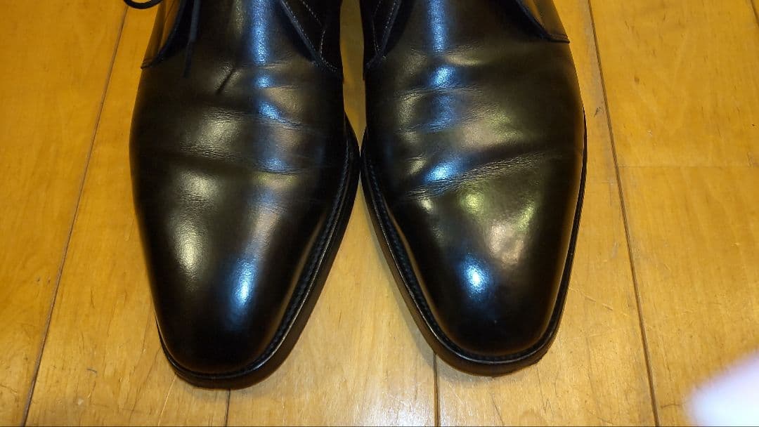 c*9様 美品ジョンロブ ロムゼイ 8.5E 8000ラスト ブラック チャッカ