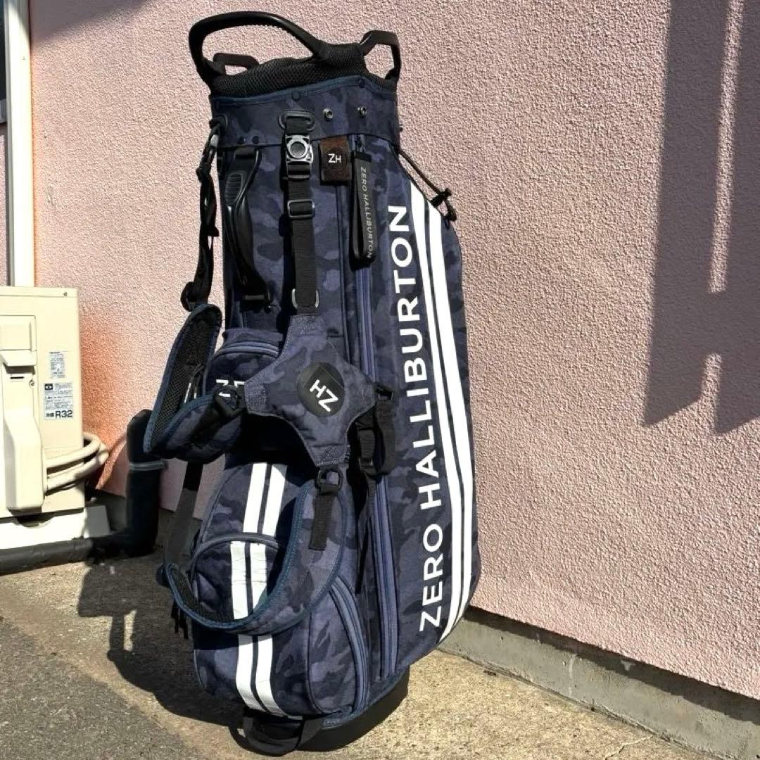 ZERO HALLIBURTON キャディバッグ ネイビー