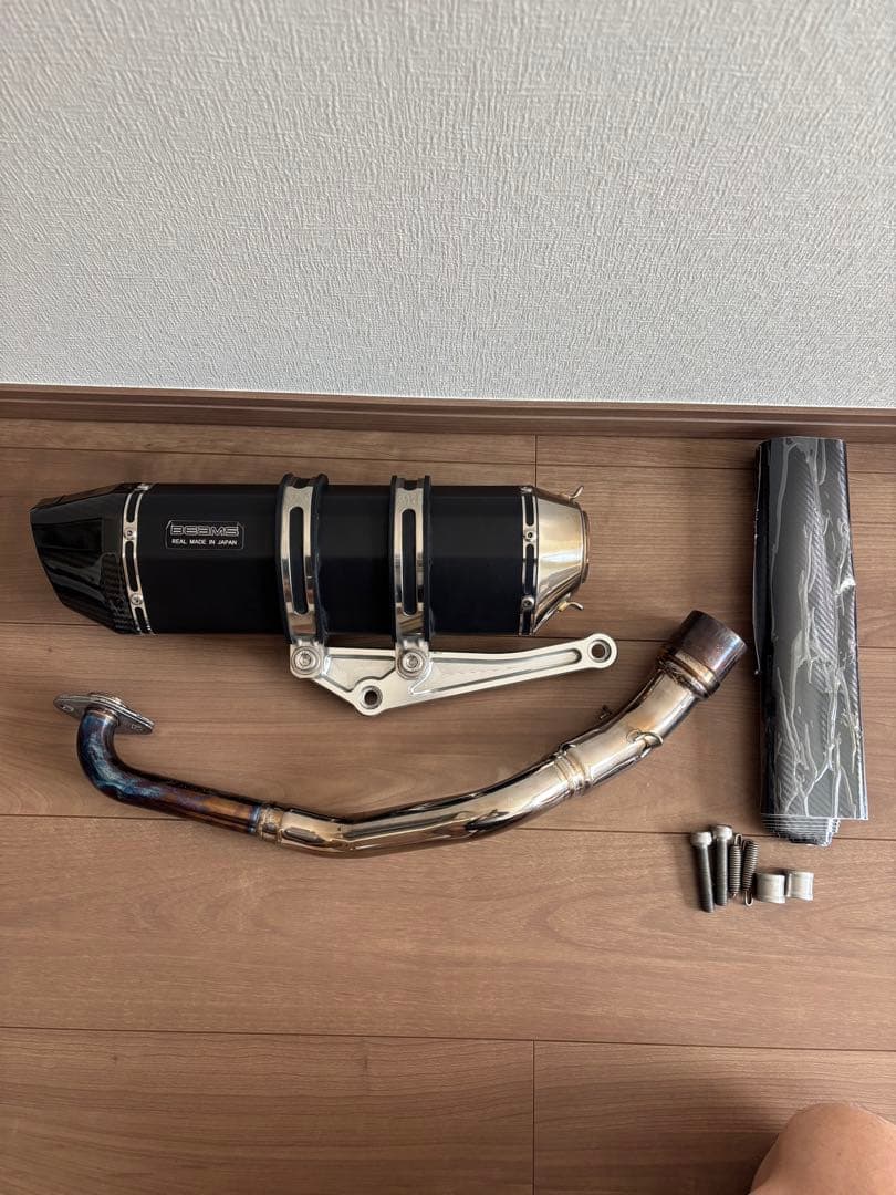 beams・ビームス・PCX125・160・CORSA-EVO2・マッドブラック