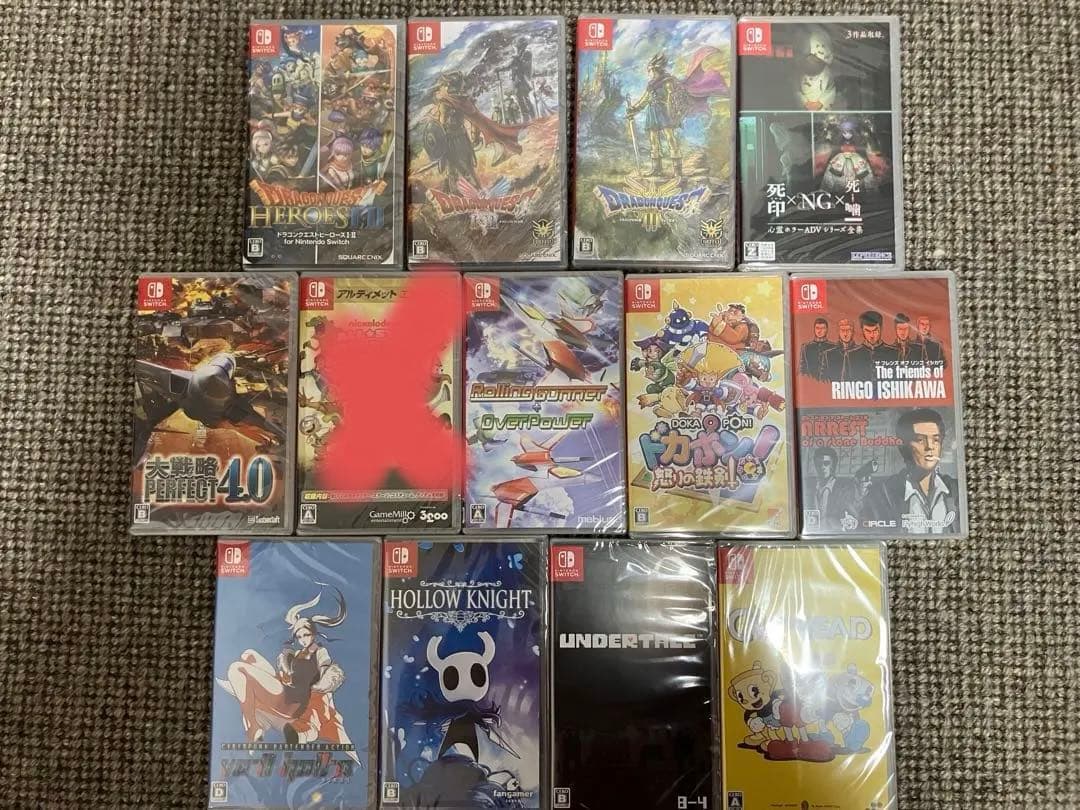 【新品・未開封】Switchパッケージソフト まとめ売り(16本)