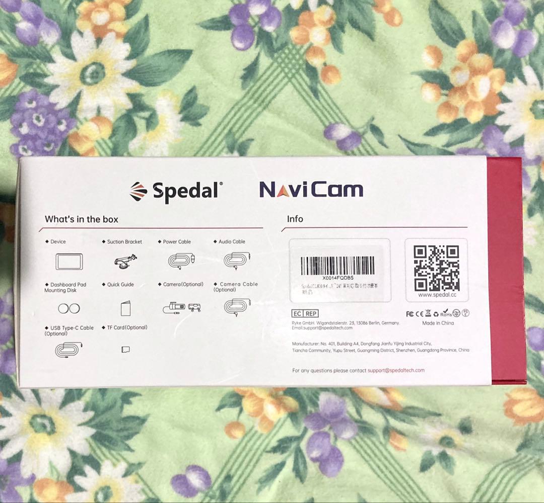 Spedal CL810 9インチディスプレイオーディオ　カメラ付き