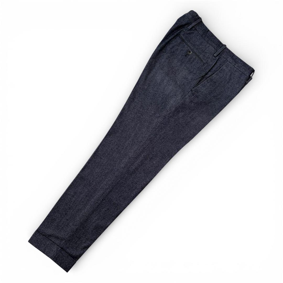 PT01 デニム調 スラックス 46 EVO FIT ストレッチ　ルーマニア製